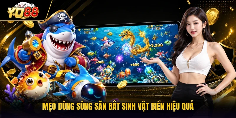 Mẹo dùng súng săn bắt sinh vật biển hiệu quả