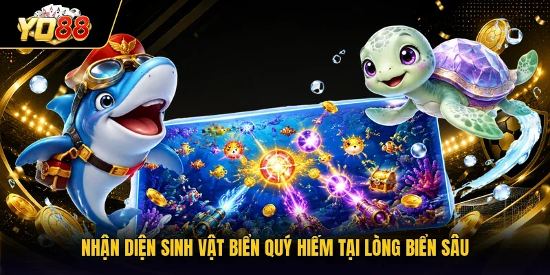 Nhận diện sinh vật biển quý hiếm tại lòng biển sâu