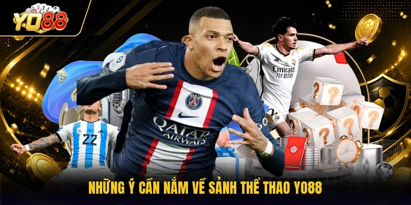 Những ý cần nắm về sảnh thể thao YO88