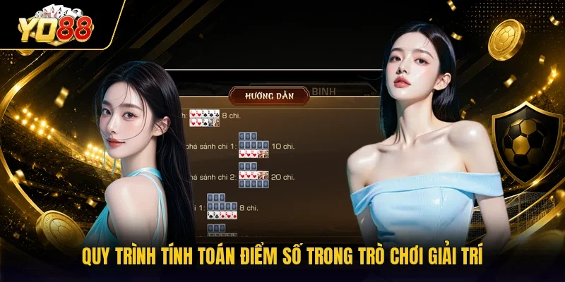 Quy trình tính toán điểm số trong trò chơi giải trí