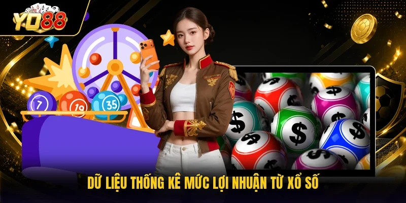 Dữ liệu thống kê mức lợi nhuận từ xổ số